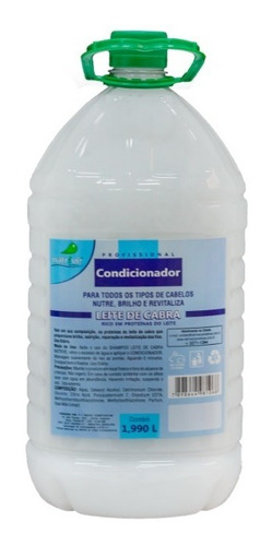 Kit Shampoo Sem Sal + Condicionador Leite De Cabra Natrive 1,990 L