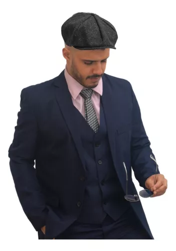 Terno Slim Modelo Peaky Blinders (calça + Colete + Paletó)