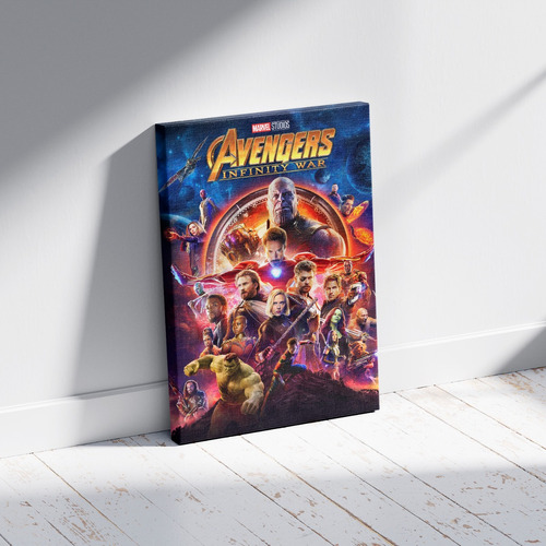 Cuadro - Poster Avengers 60 X 40