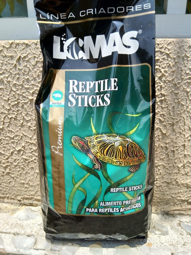 Imagen 1 de 5 de Lote 4 Alimento Tortuga Lomas Wardley Reptile Sticks 1.5kg