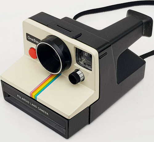 Cámara Polaroid One Step Land Camera Para Checar Si Funciona Blanco (Usado)