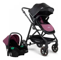 Comprar Coche Bebesit Neo Travel System Plegable Babysilla - Vaj Color Morado Chasis Negro