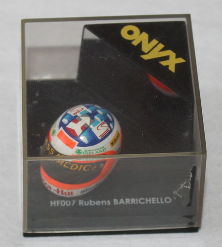 Capacete Em Miniatura Rubens Barrichello 1994 Onyx