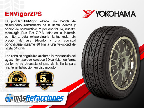 Llanta 245/40r18 93v Yokohama Envigor S321 Run Flat