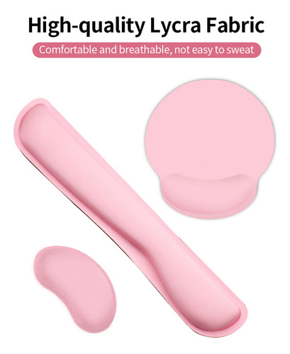 Set De Soporte De Muñeca Ergonómico De Espuma Viscoelástica