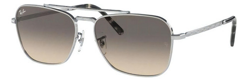 Óculos De Sol Ray Ban Masculino New Caravan Rb3636 003/32 58 Cor Cinza Cor da armação Prata Brilho Cor da haste Prata brilho Cor da lente Cinza Desenho Retangular