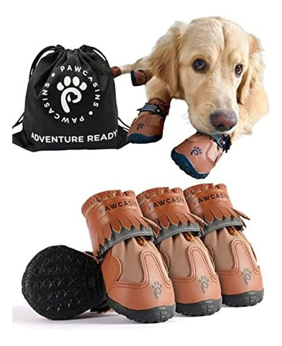 Pawcasins Botas Para Perros, Zapatos Para Perros, Botines Pa