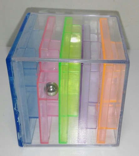 Imagen 2 de 4 de Cubo 3 D Rotate Maze Divertido Para Bajar Y Subir Nivel