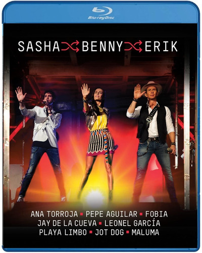 Sasha / Bennny / Erick - Sasha / Bennny / Erick Entre Amigos- Blu Ray + Cd 2016 Producido Por Sony Music