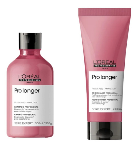 Kit L'oréal Professionnel Pro Longer Shampoo + Condicionador