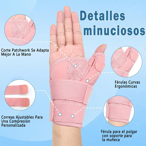 Muñequera Para El Pulgar, Soporte De Muñeca Ajustable,la