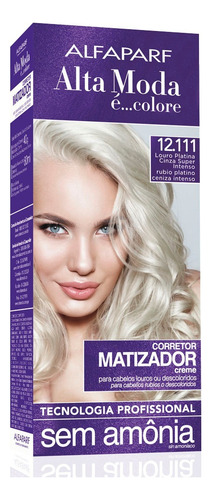 Tinte Altamoda Alfaparf 12.111 Matizador 120g Kit con 4unid