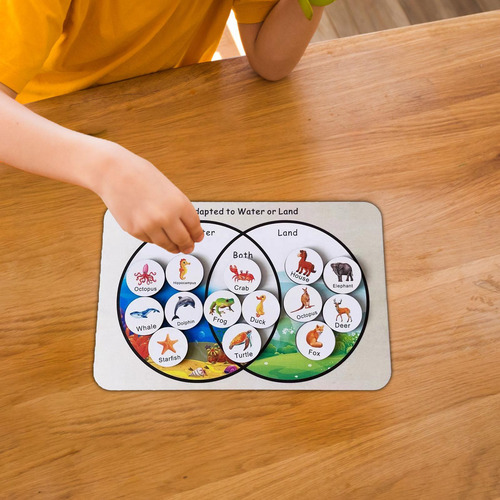 Rompecabezas De Madera A Juego, Juguetes Educativos