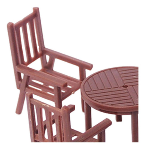 Silla De Mesa En Miniatura Conjunto De Muebles Modelo 1 A 50