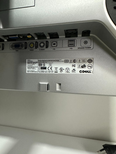 Monitor Dell Ultrasharp 20 Polegadas 2007fpb Cinza