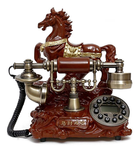 Vintage Retro Teléfono Caballo