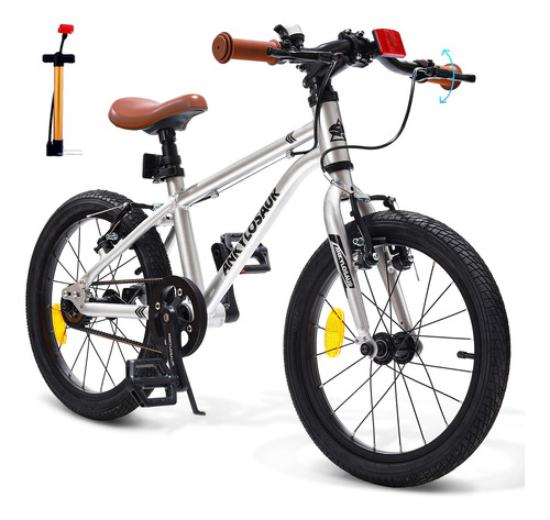 Anklosaur Bicicleta Ligera Para Ninos De 16 Y 20 Pulgadas, P