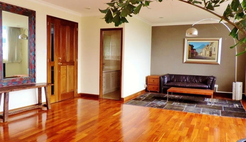 Imagen 3 de 19 de Espectacular Penthouse Amueblado De 3 Habs + Estudio En Alquiler En Zona 14