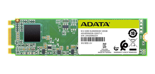 Disco sólido interno Adata Ultimate SU650 ASU650NS38-120GT-C 120GB