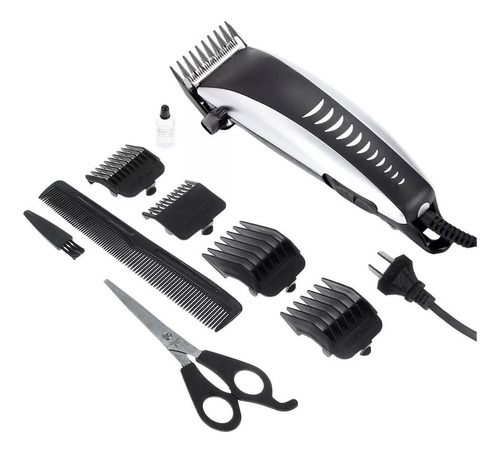 Maquina Cortar Pelo Kit Peluqueria Afeitadora Corta Barba 