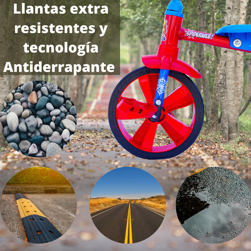 Triciclo Promeyco Policía Para Niños 2 A 5 Años Color Azul