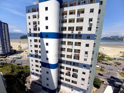 Imagem 7 de 13 de Apartamento Frente Praia, Com 2 Dormitórios, 2 Banheiros E 1 Vaga Demarcada, À Venda, 79 M² Por R$ 365.000 - Itararé - São Vicente/sp - Ap10514
