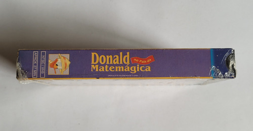 Donald No País Da Matemática - Fita Vhs (lacrado)