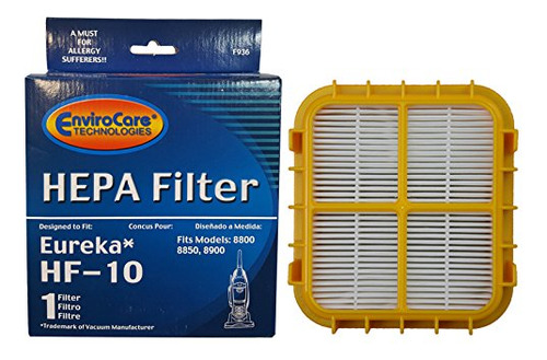 Filtro Hepa Premium Para Eureka Hf-10 - Mejorado