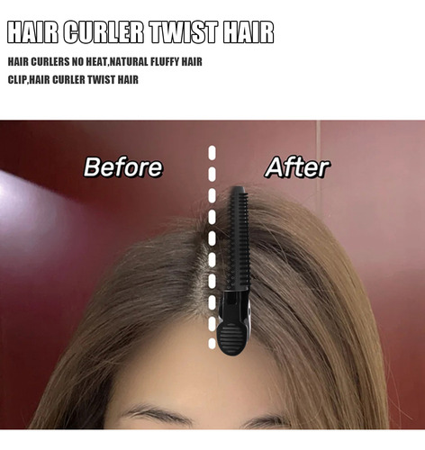 Pinza Natural Para Dormir Con Forma De Raíz De Pelo, 12 Unid