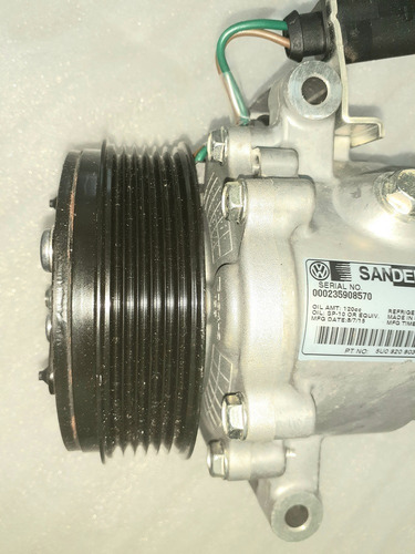 Imagem 4 de 7 de Compressor Ar Cond Gol Fox Saveiro Voyage 1.6 Msi Novo