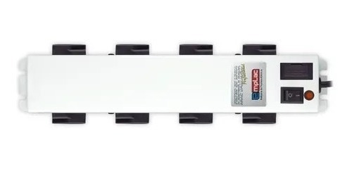 Imagem 3 de 5 de Filtro De Linha Emplac Metálico Profissional 8 Tomadas