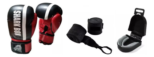 Kit Boxeo/ Kick Boxing/ Mma,guante. Venda, Bucal(unidad)