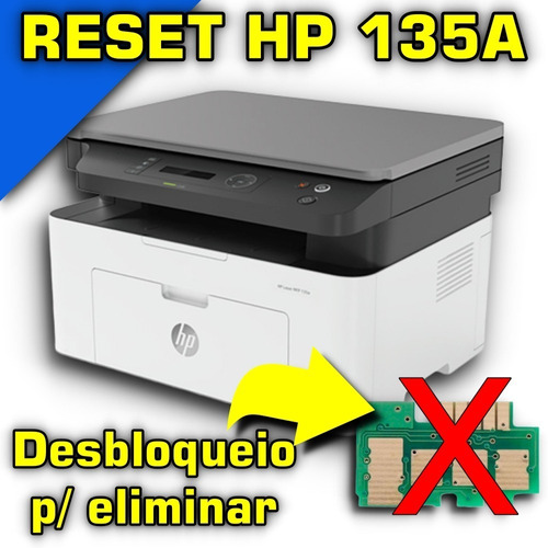 Reset Hp 135a 135w 137fnw Definitivo ! ! ! Usar S/ Chip