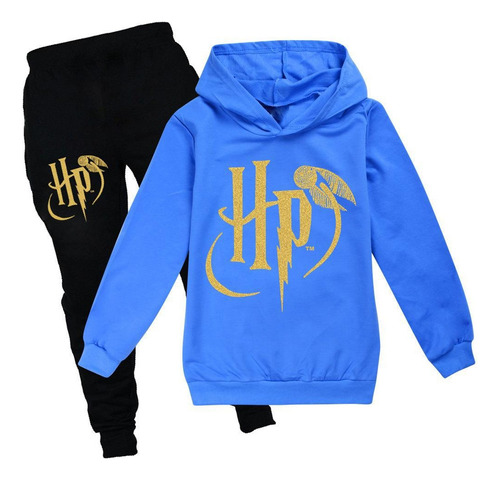 2014 Harry Potter Chándal Conjunto Capucha Y Pantalón Para