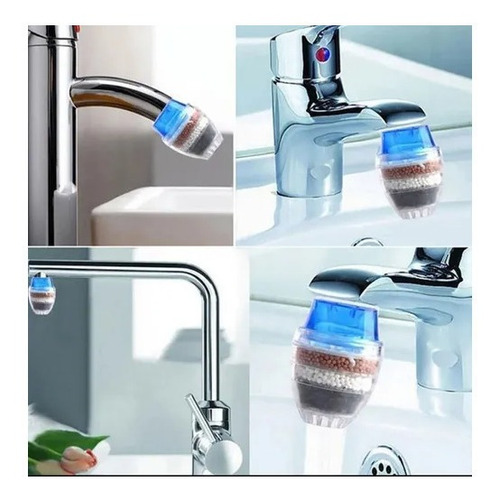 Filtro Purificador De Agua, Cerámica Bioenergetico, Grifos