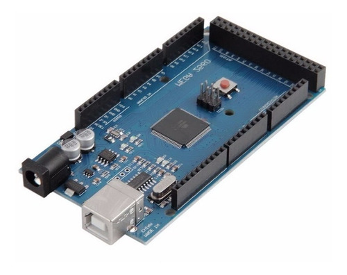 Imagen 1 de 10 de Arduino Mega2560 Compatible Atmega2560+ Cable Usb Robotica