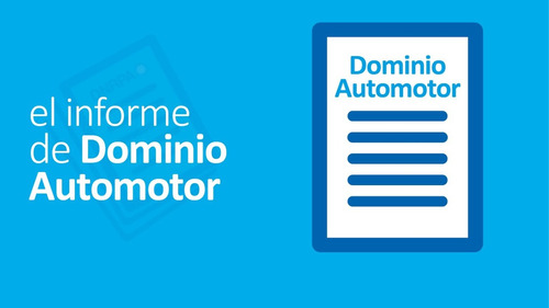 Certificado De Dominio Automotor 24hs