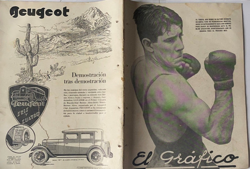Revista Antigua El Gráfico, Nº 598, Fútbol, Diciembre 1930