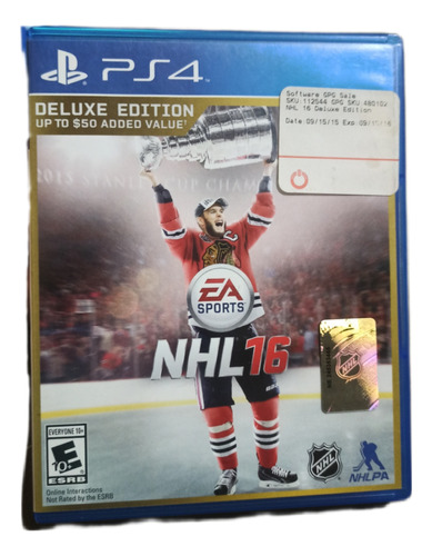 Juego Play 4 Nhl16