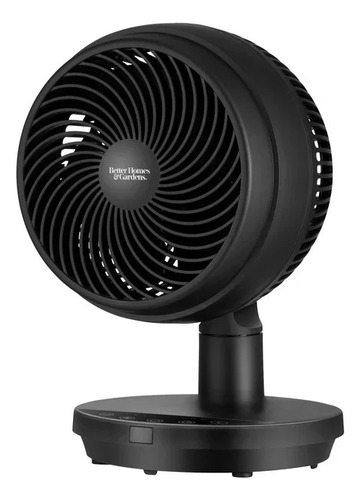 Ventilador De Mesa 7'' Control Remoto (negro) 3 Velocidades Cantidad De Aspas 5 Estructura Negro Aspas Negro Diámetro 7 Material De Las Aspas Plástico