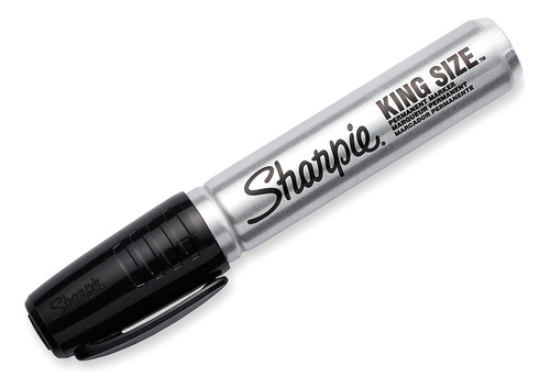 Sharpie Marcador Permanente Tamaño King Con Punta Cincel 4