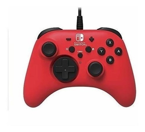 Nintendo Switch HoriPad Wired Controller Red De Hori Con Lic