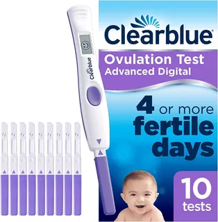 Test De Ovulacion Digital Clearblue Advance Con 10 Pruebas