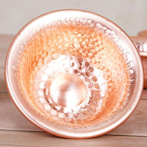 Mini Cuenco De Cobre Con Capacidad Para 11 Cm