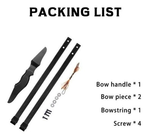 Arco Recurvo 20-40 Lbs Mas Set De Seis Flechas