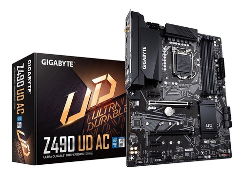 Mother Board Gigabyte Z490 Ud Ac Intel Gen 10 Gamer 