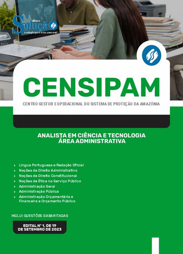 Apostila Censipam - Analista Área Administrativa