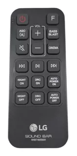 Control Remoto LG Barra Para De Audio Sk1d Akb74935631