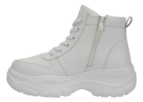 Prokennex Dama Tenis Bota Hiker Con Plataforma 1090080 Blanco 24 Mx