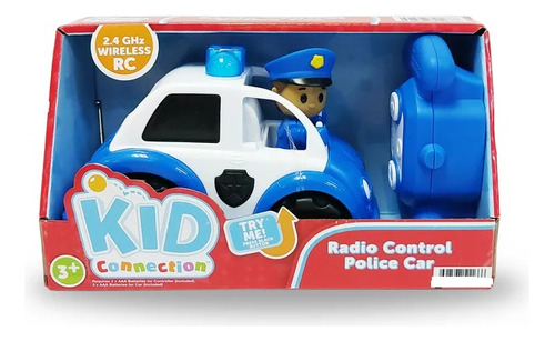 Carro Policia Kid Connection Mi Primer Vehiculo Juguete